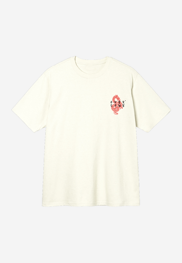 Camiseta Overcome Oriental Dragon Off White