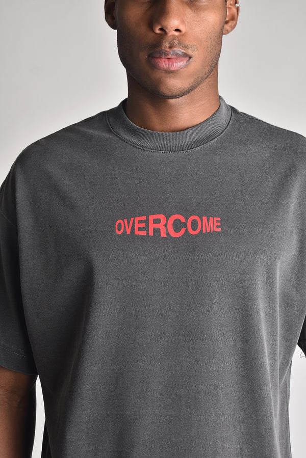 Camiseta Overcome Oversized Allrights Reserved Estonada