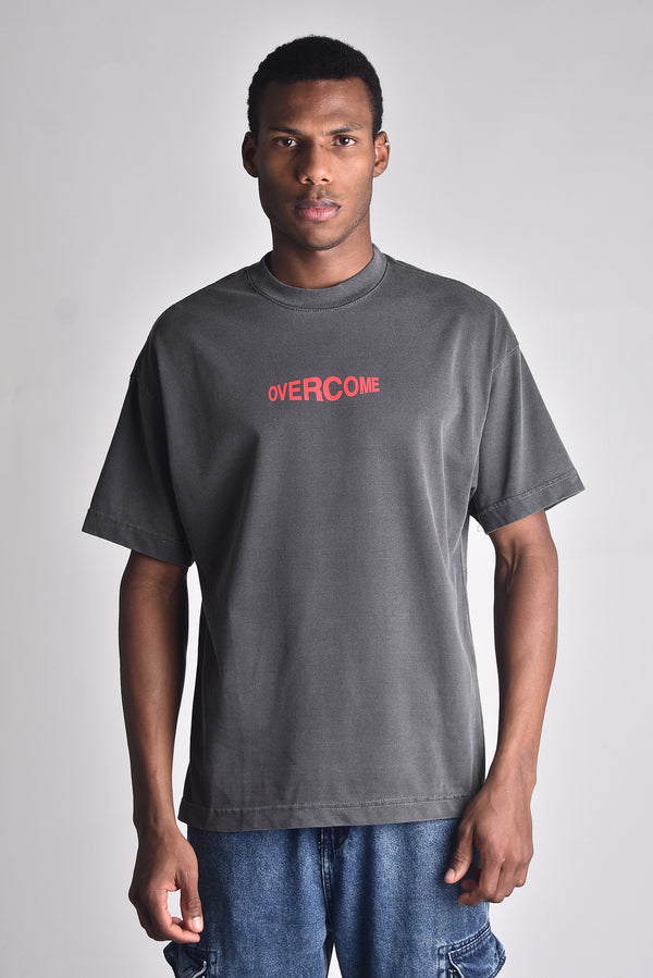 Camiseta Overcome Oversized Allrights Reserved Estonada