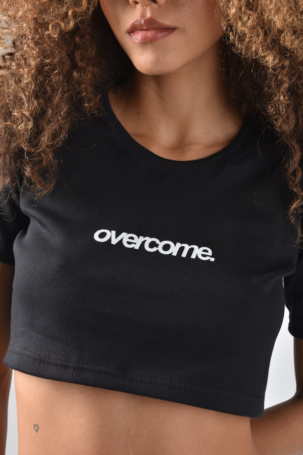 Cropped Overcome Arial Preto