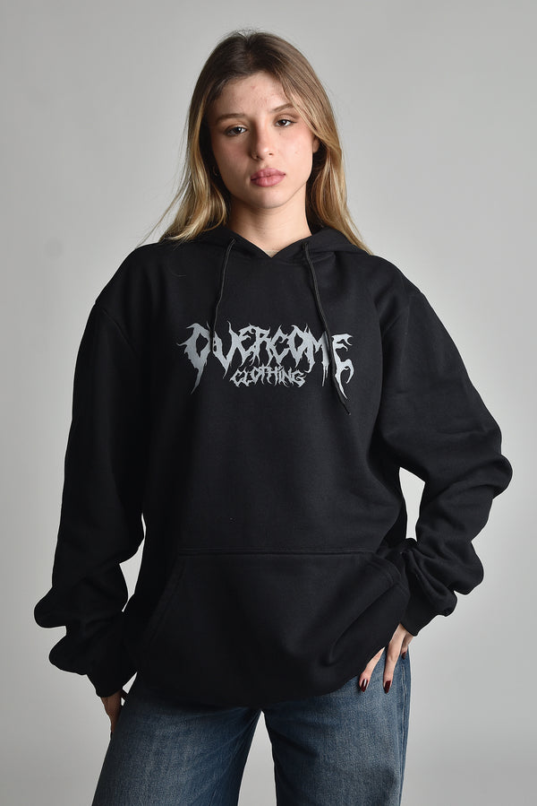 Moletom Overcome Canguru V Favorites Preto