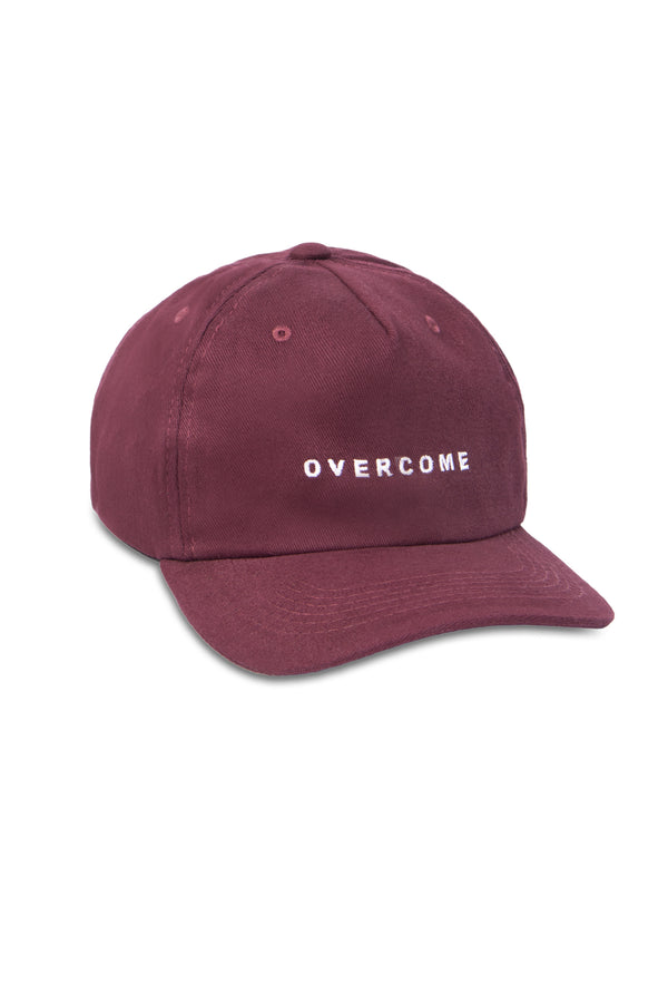 Boné Dad Hat Overcome Logobox Basic Bordô