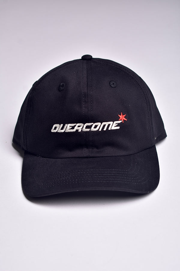 Boné Dad Hat Overcome Logo Star Preto