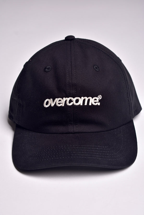 Boné Dad Hat Overcome Logo 25 Preto