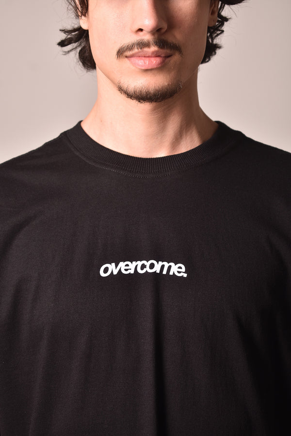 Camiseta Overcome Oversized True Basics Preta