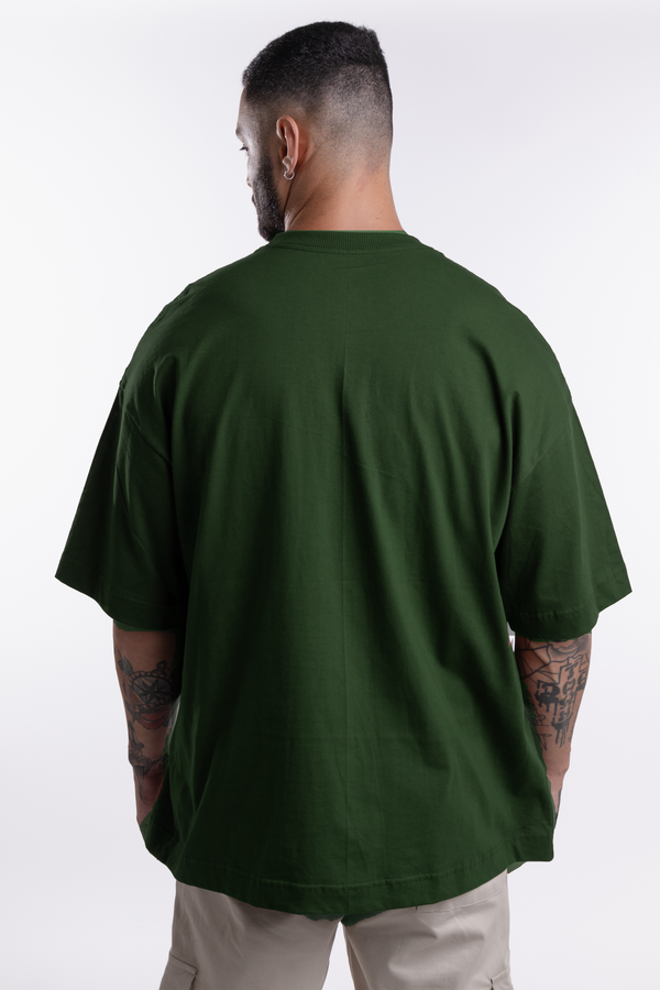 Camiseta Dailybasics Oversized Verde Militar
