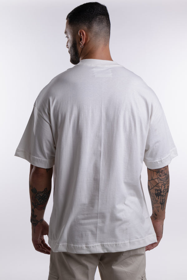 Camiseta Dailybasics Oversized Off White