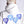 Carregar imagem no visualizador da galeria, Moletom Overcome Canguru Blue Harts Off White