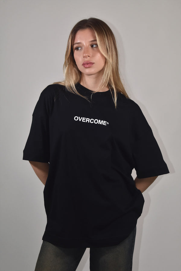 Camiseta Overcome Oversized Poster Preta
