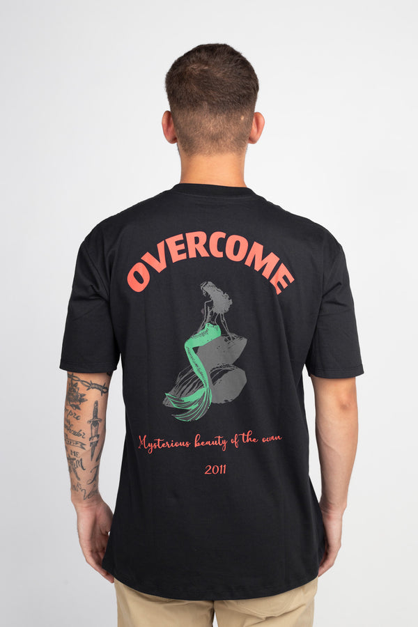 Camiseta Overcome Mermaid Preta