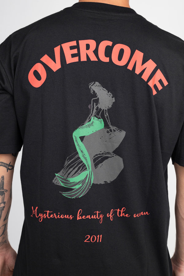 Camiseta Overcome Mermaid Preta