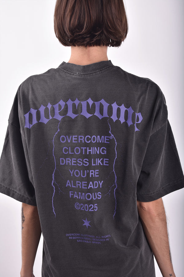 Camiseta Overcome Oversized Thunder Pulse Estonada
