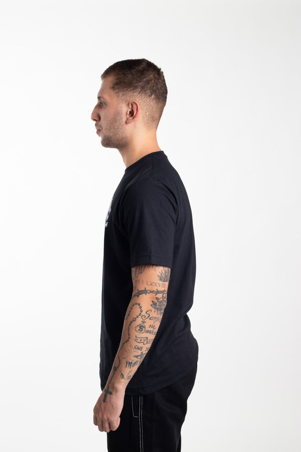 Camiseta Overcome College Preto/Branco