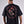 Carregar imagem no visualizador da galeria, Camiseta Overcome Oversized Round Flower Preta