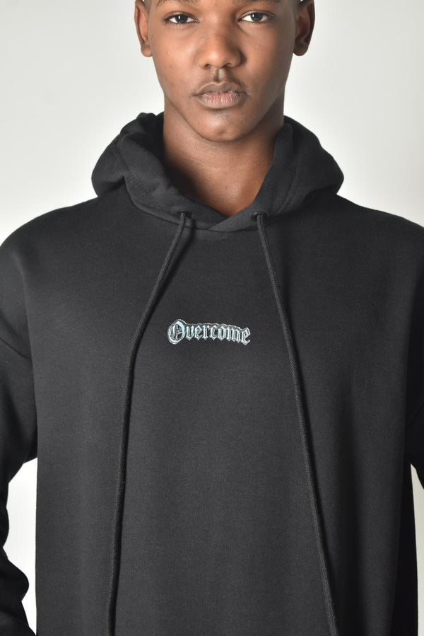 Moletom Overcome Canguru Iced Metal Preto