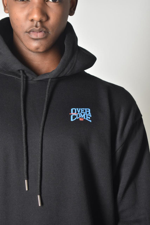 Moletom Overcome Canguru Foundation MMXI Preto
