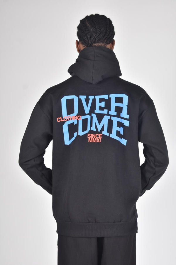 Moletom Overcome Canguru Foundation MMXI Preto