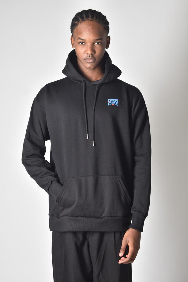 Moletom Overcome Canguru Foundation MMXI Preto