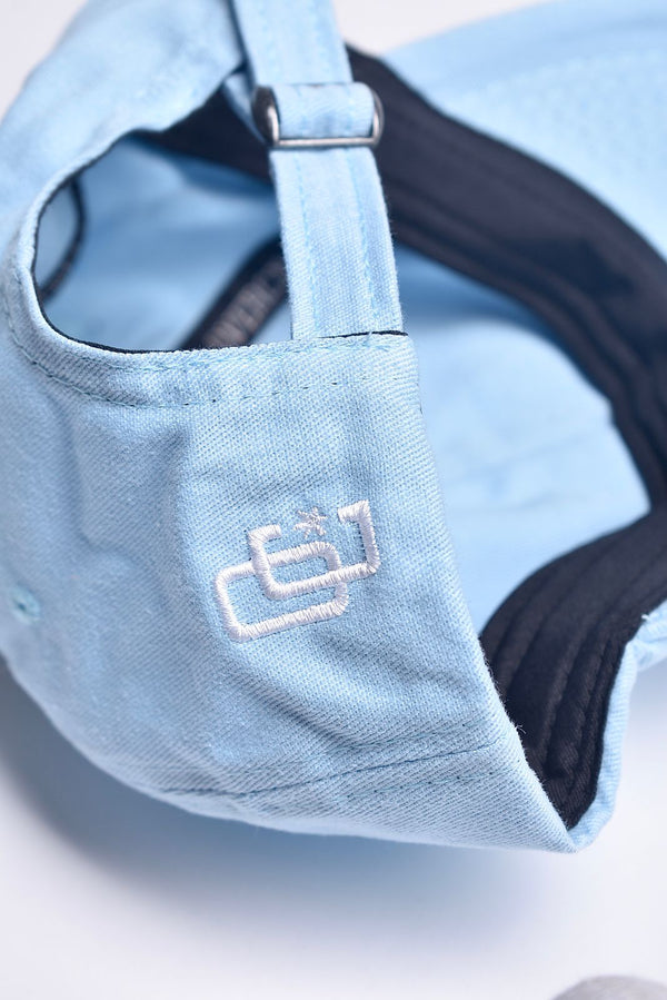 Boné Dad Hat Overcome "Astro" Azul Bebe