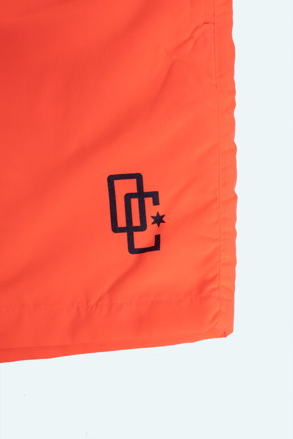 Swimming Shorts Overcome "OC Logo" Laranja Neon