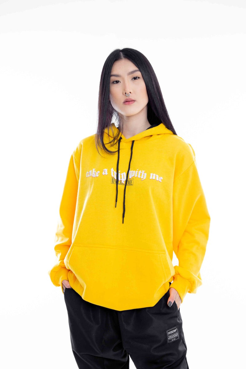 Moletom Canguru Moletom Overcome Amarelo Moletom Overcome Canguru