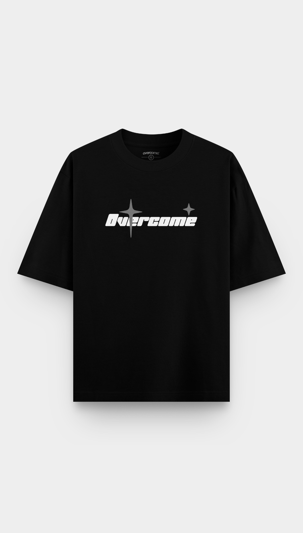 Camiseta Overcome Oversized Fallen Star Preta-001