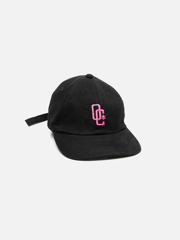 Boné Dad Hat Overcome "Logo" Preto/Rosa
