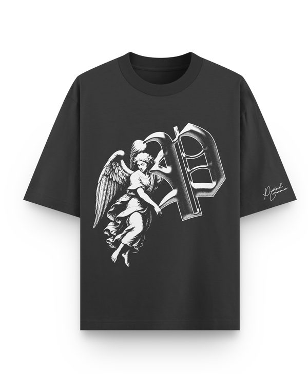 Camiseta Overcome x Punch Oversized Divine Force Estonada-001