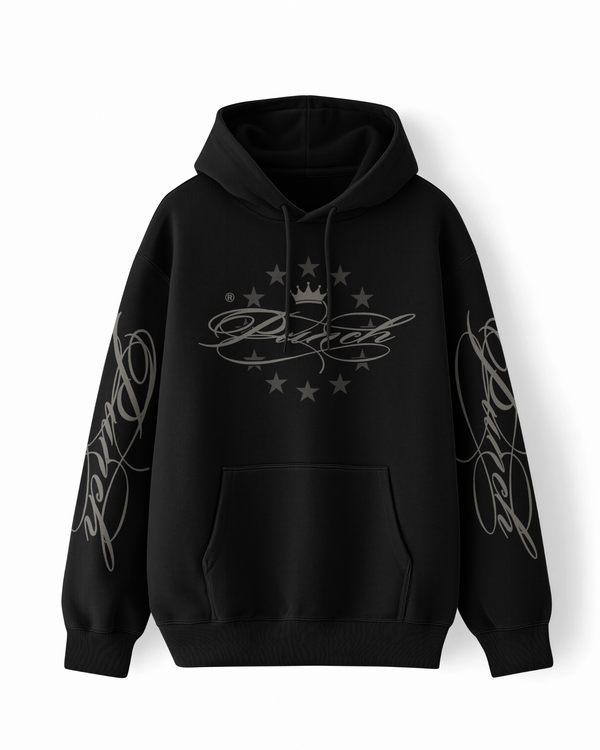 Moletom Overcome x Punch Canguru King Preto-001