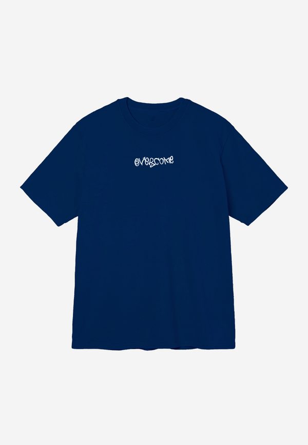 Camiseta Overcome New Grafitti Azul Marinho/Branco-001