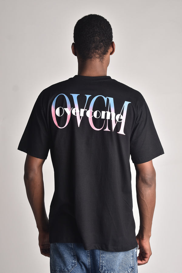 Camiseta Overcome Degrade Preta