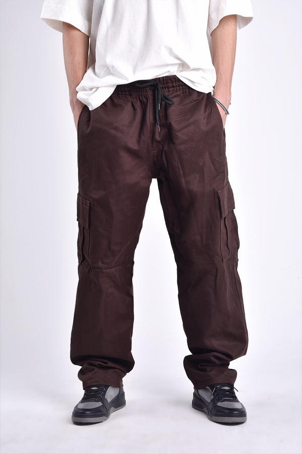 Calça Cargo Overcome Basics Marrom