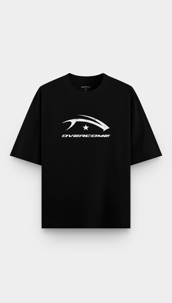 Camiseta Overcome Oversized Awaken Preta-001
