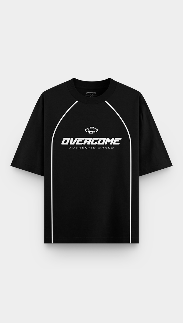 Camiseta Oversized Overcome Unbreaker Preta-001