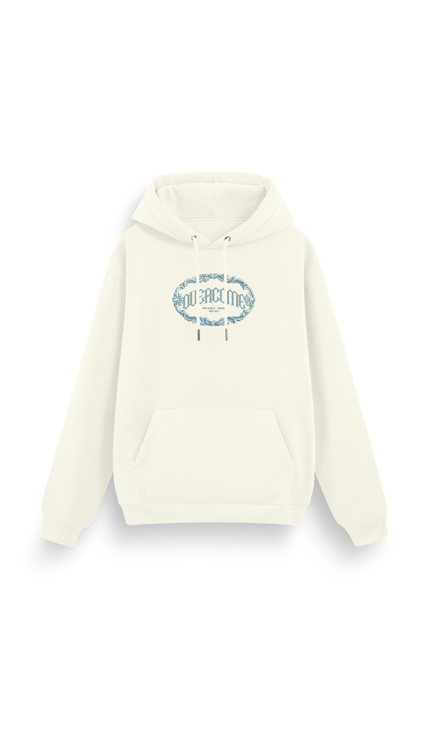 Moletom Canguru Overcome Seraphim Club Off White-001