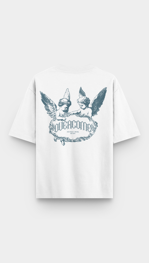 Camiseta Overcome Oversized Seraphim Club Off White-001
