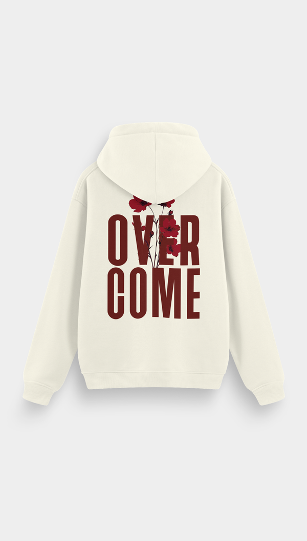 Moletom Canguru Overcome Rebirth Off White-001