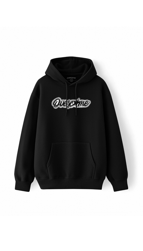 Moletom Canguru Overcome Pure Preto-001