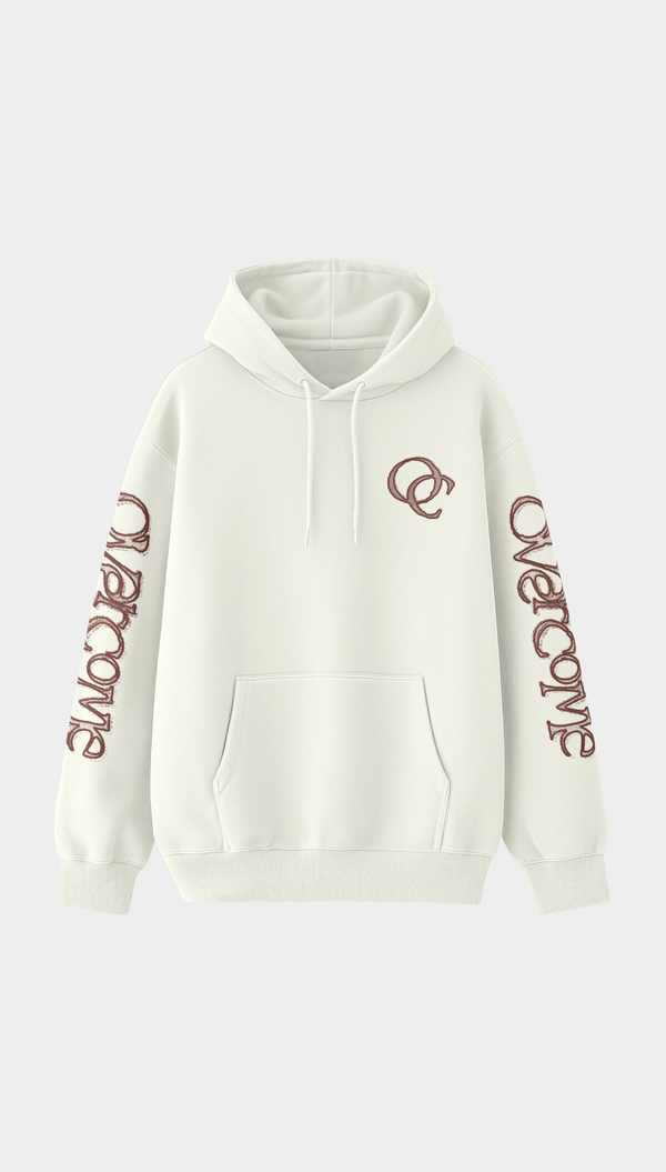 Moletom Canguru Overcome Inner War Off White-001