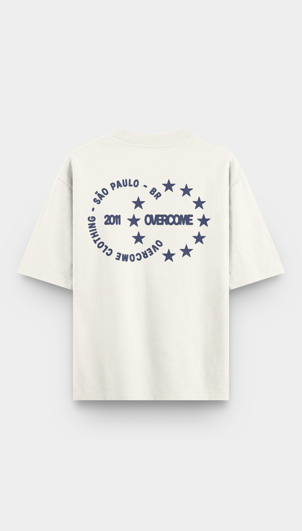 Camiseta Overcome Oversized Legacy Branca-001