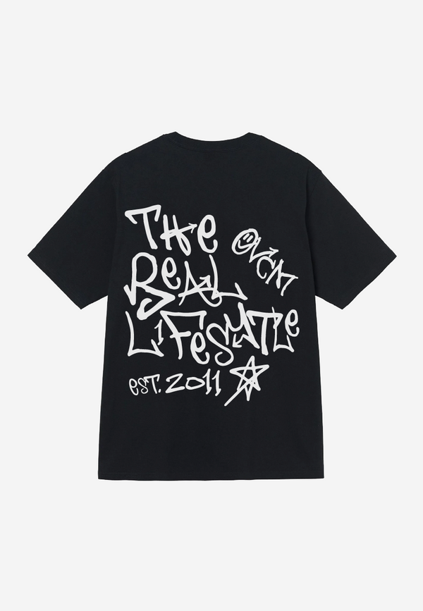 Camiseta Overcome New Grafitti Plus Preta