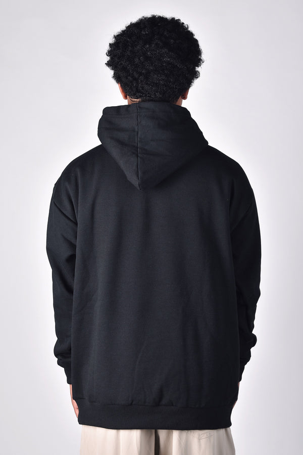 Moletom Overcome Canguru Dark Angel 2.0 Preto