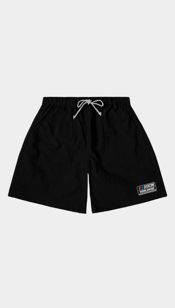Shorts Overcome WorldWide Preto-001