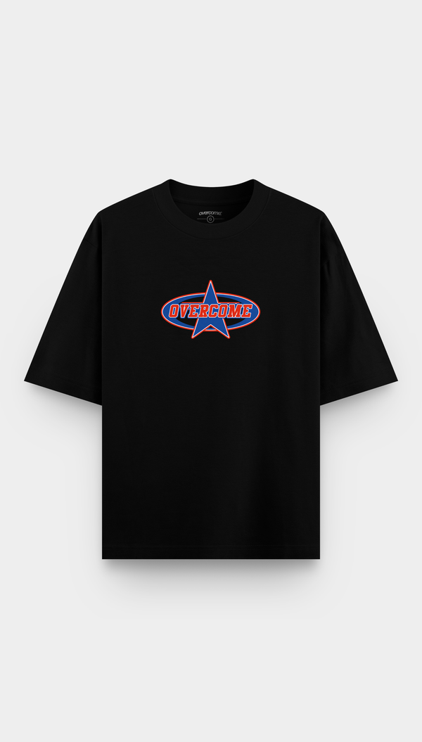 Camiseta Overcome Oversized Comic Star Preta-001