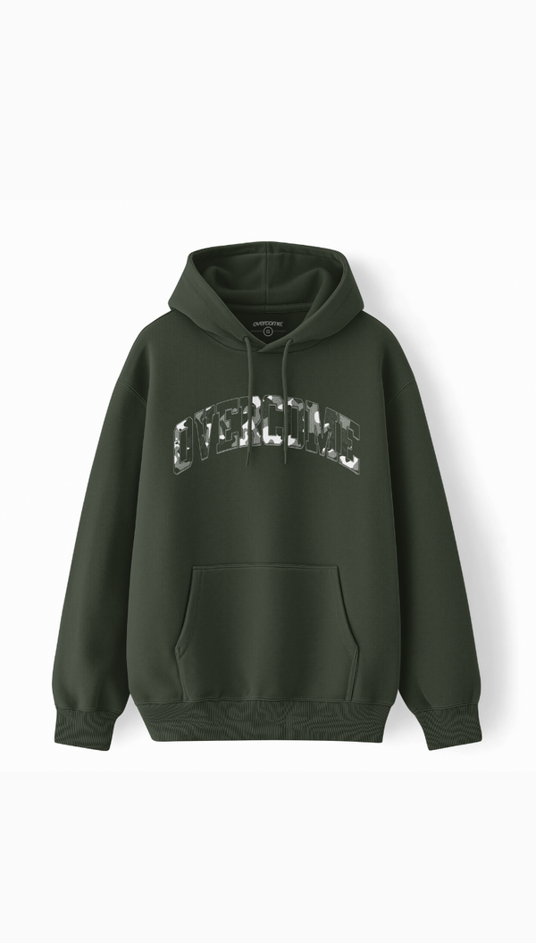 Moletom Overcome Canguru Street Camo Verde-001