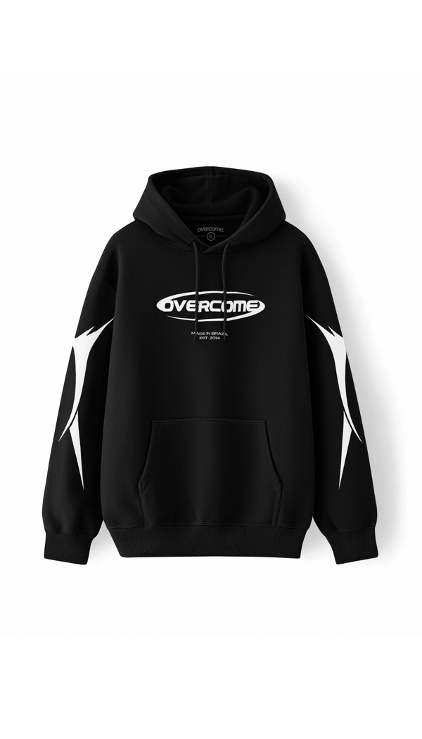 Moletom Canguru Overcome Burnout Preto-001