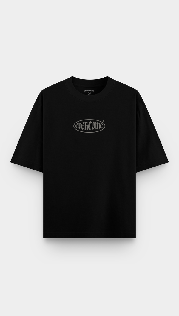 Camiseta Overcome Oversized No Mercy Preta-001