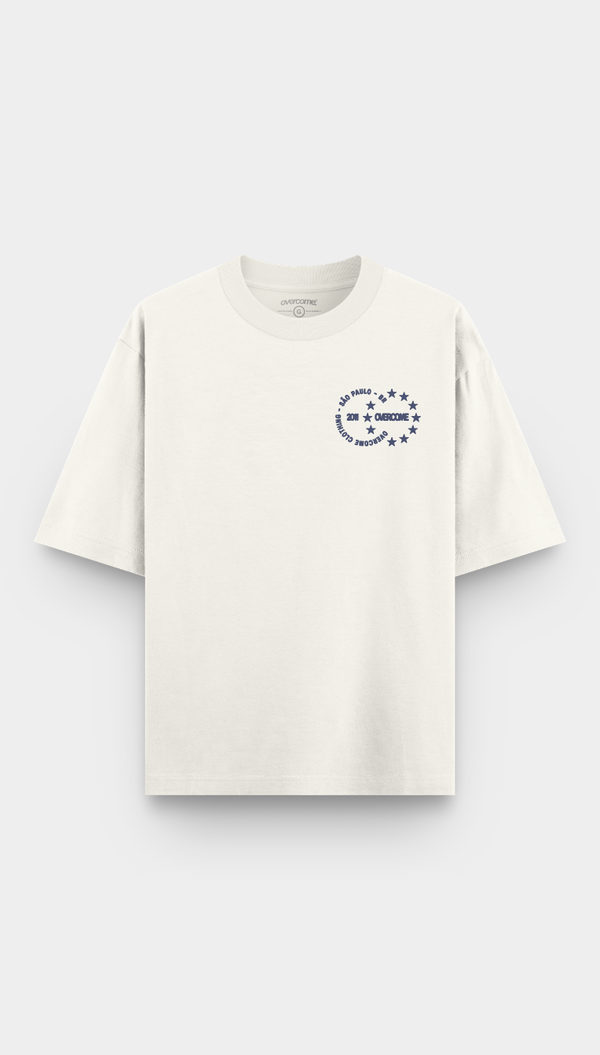 Camiseta Overcome Oversized Legacy Branca-001