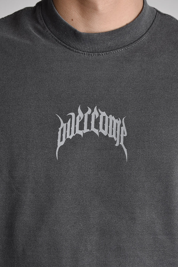 Camiseta Overcome Oversized Dark Angel Estonada