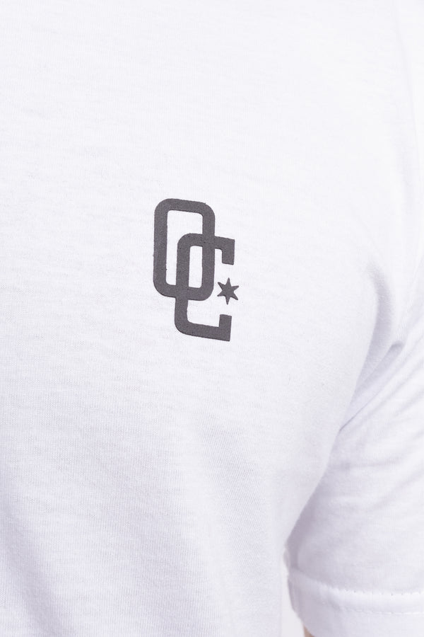 Camiseta Overcome OC Logo Branca-001